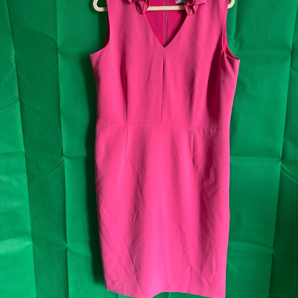 Kasper Vibrant Pink Midi Dress